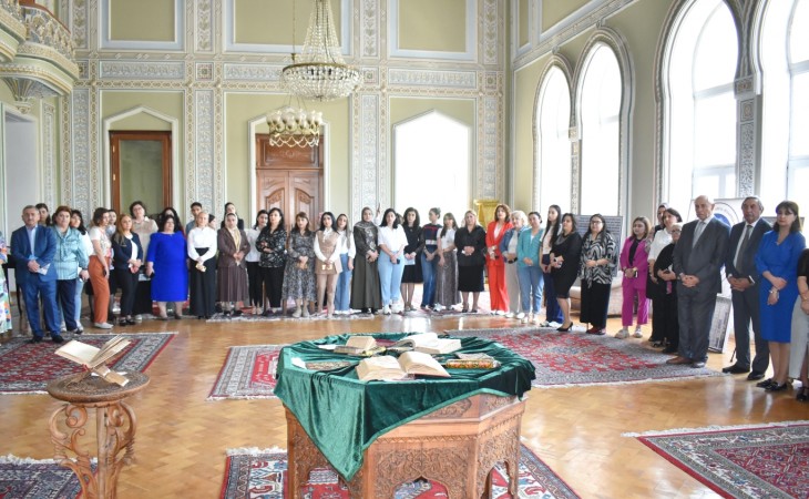 “Gül dəftəri”nin UNESCO-nun reyestrinə daxil edilməsi münasibətilə tədbir keçirilib