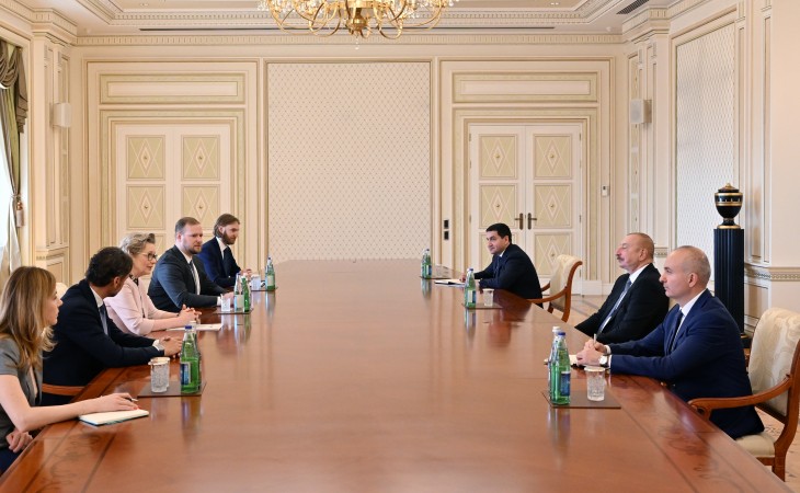 President Ilham Aliyev received OSCE Parliamentary Assembly president