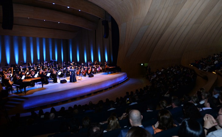 Heydər Əliyev Mərkəzində qala-konsert olub