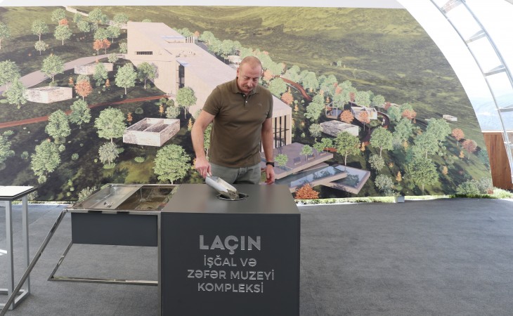 Laçında İşğal və Zəfər Muzeyi Kompleksinin təməli qoyulub 