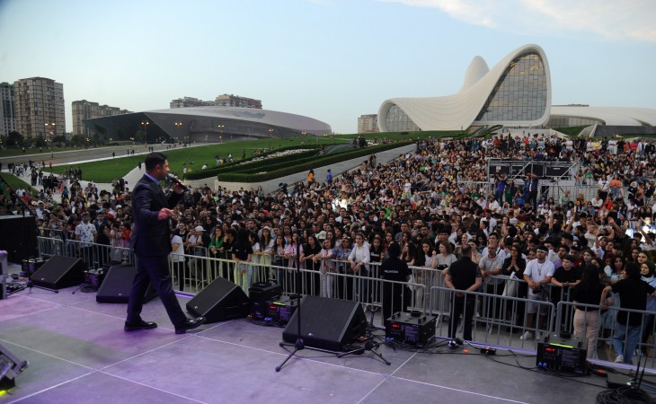 Taekvondo üzrə dünya çempionatına həsr olunmuş konsert olub