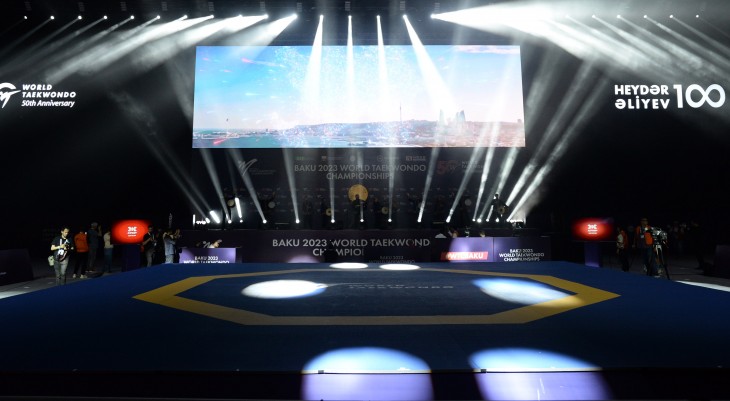 Bakıda taekvondo üzrə dünya çempionatı start götürüb