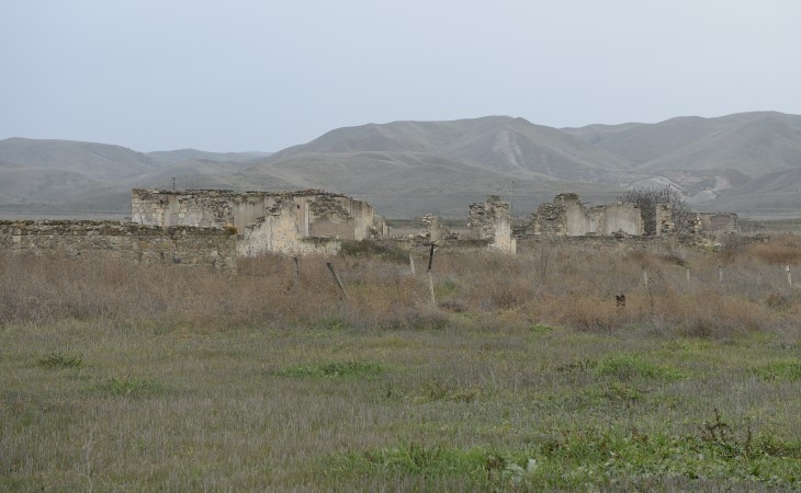 Cəbrayıl rayonunun Hasanlı kəndi FOTO