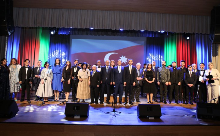 Ulu Öndər Heydər Əliyevin 100 illiyinə həsr olunmuş “Vətənin nəbzi ilə döyünən ürək” adlı tədbir keçirilib