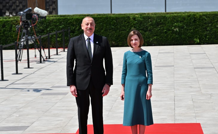 Opening ceremony of the 2nd European Political Community Summit is underway in Chișinău President of Azerbaijan Ilham Aliyev is attending the event
