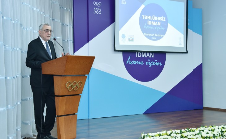 Bakıda “Təhlükəsiz idman hamı üçün” mövzusunda forum təşkil olunub