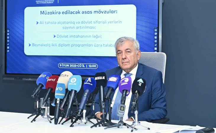 Son 5 ildə ali təhsil müəssisələrində dövlət sifarişli yerlərin sayı 118,7 faiz artıb