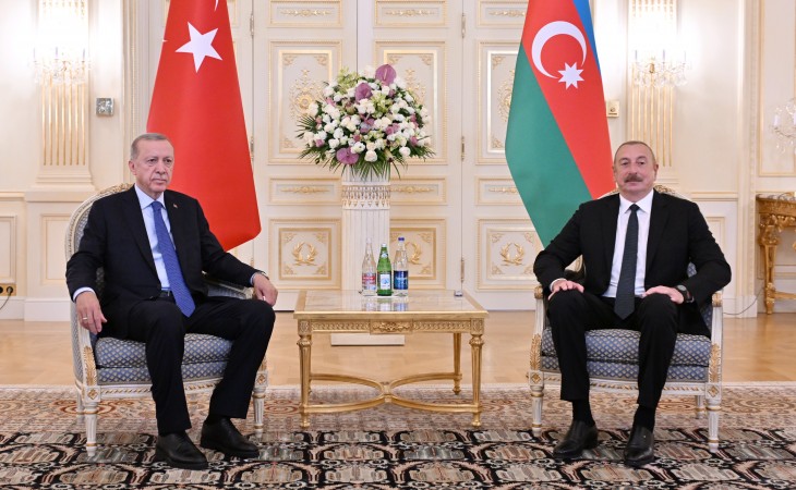 President of Azerbaijan Ilham Aliyev`s one-on-one meeting with President of Türkiye Recep Tayyip Erdogan kicks off