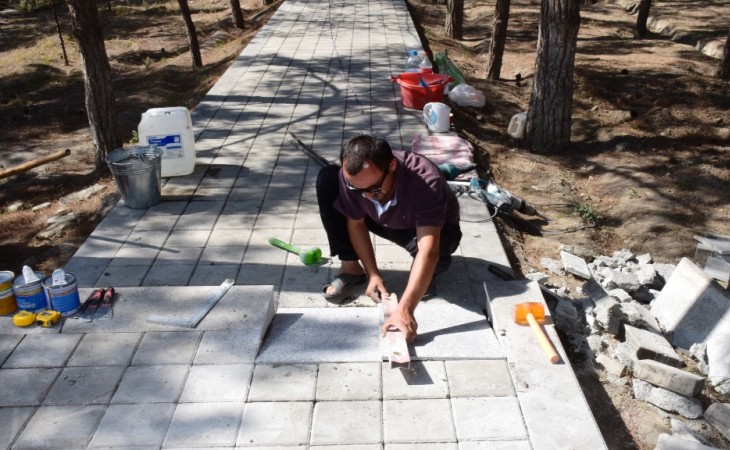Naftalanda ictimai yerlərdə panduslar quraşdırılır