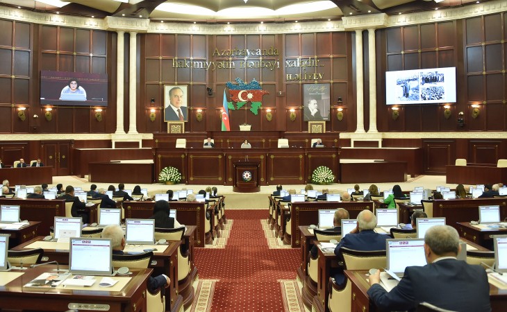 Azərbaycan parlamentinin Ulu Öndərin 100 illiyinə həsr olunmuş xüsusi iclası keçirilib