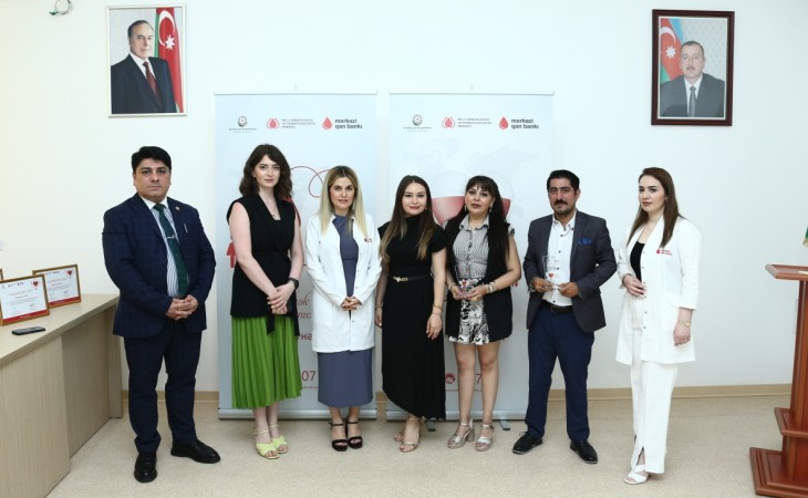 Qan Bankı donorluqda fəal iştirak edən bir sıra vətəndaşlara və qurumlara təşəkkür edib