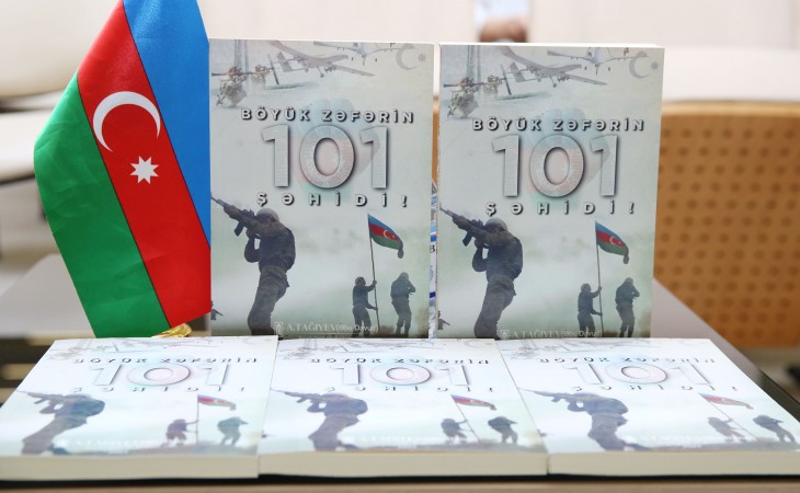 “Böyük Zəfərin 101 şəhidi!” kitabının təqdimatı olub