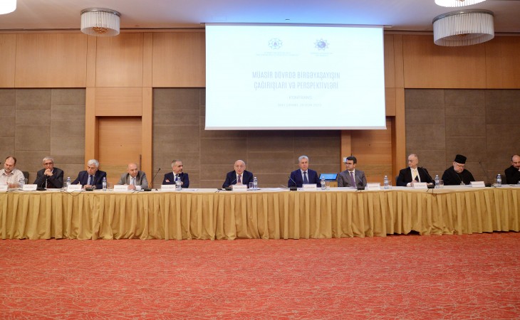 Bakıda “Müasir dövrdə birgəyaşayışın çağırışları və perspektivləri” mövzusunda konfrans keçirilib