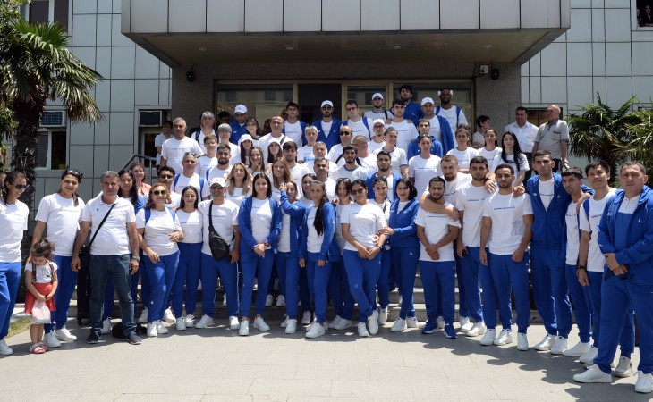 Azərbaycan idmançıları Polşada keçiriləcək III Avropa Oyunlarına yola düşüblər