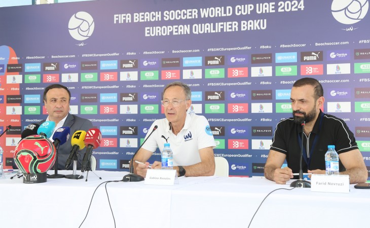 Qabino Renales: Çimərlik futbolu Azərbaycanda yetərincə inkişaf edib