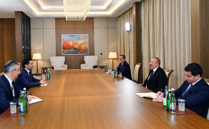 Prezident İlham Əliyev Özbəkistanın xarici işlər nazirini qəbul edib