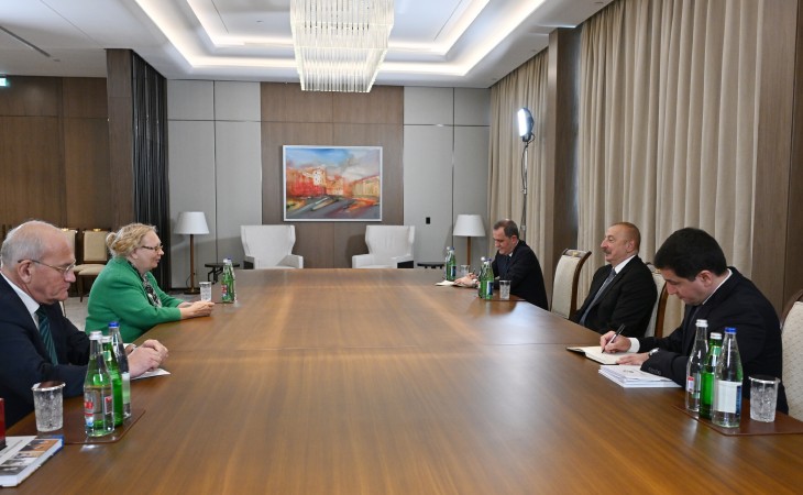 Prezident İlham Əliyev BMT-nin Cenevrədəki ofisinin baş direktorunu qəbul edib