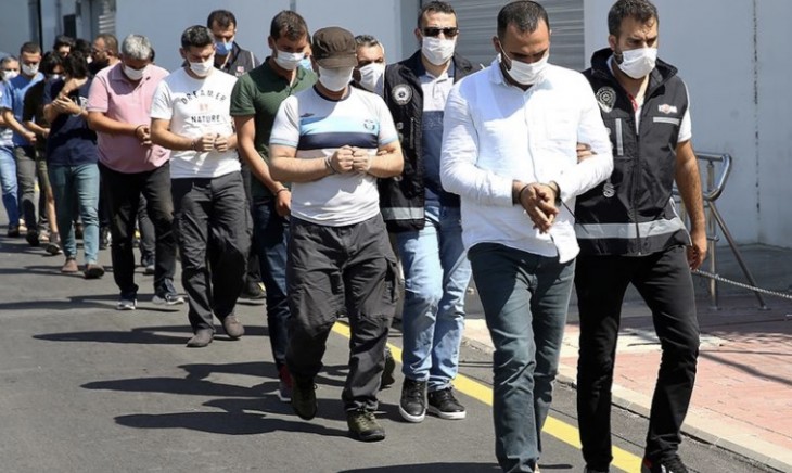 Türkiyədə FETÖ terror təşkilatı ilə əməkdaşlıqda şübhəli bilinən daha 9 nəfər saxlanılıb