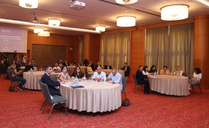 Media nümayəndələri üçün maarifləndirici tədbir keçirilib