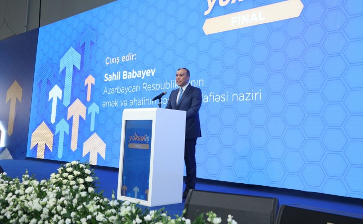 Sahil Babayev: Bizim nazirliyin də 6 əməkdaşı “Yüksəliş” müsabiqəsinin finalına yüksəlib