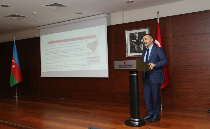 Mustafa Çakır: FETÖ-nün nümayəndələri Türkiyə və Azərbaycanı istəməyən bütün qüvvələrlə əlbirdirlər