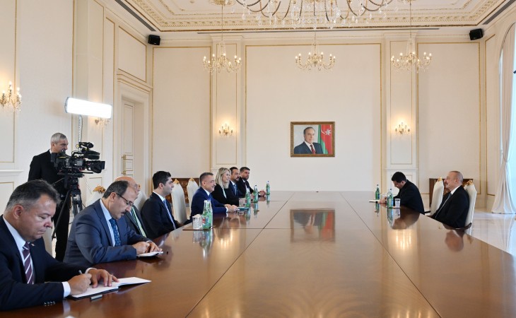 President Ilham Aliyev received delegation of Foreign Affairs Committee of Grand National Assembly of Türkiye
