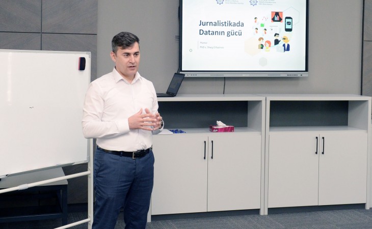 Əmək Bazarı və Sosial Müdafiə Məsələləri üzrə Milli Observatoriya jurnalistlər üçün “Data jurnalistika” təlimi keçirib