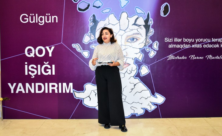 Gülgün Quliyevanın “Qoy işığı yandırım” kitabının təqdimatı olub