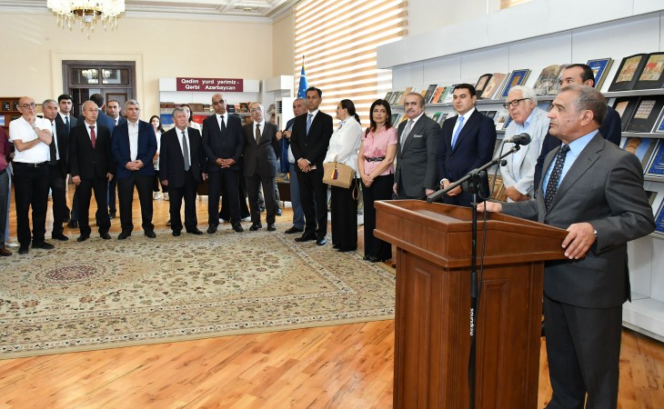 Milli Kitabxanada “Özbək ədəbiyyatı guşəsi”nin açılışı olub
