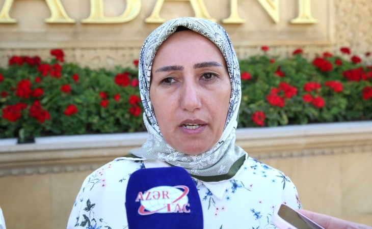 Səkinə Həmidova: Beynəlxalq təşkilatlar dörd minə yaxın itkinimizin taleyi ilə bağlı hələ də susqunluq nümayiş etdirirlər