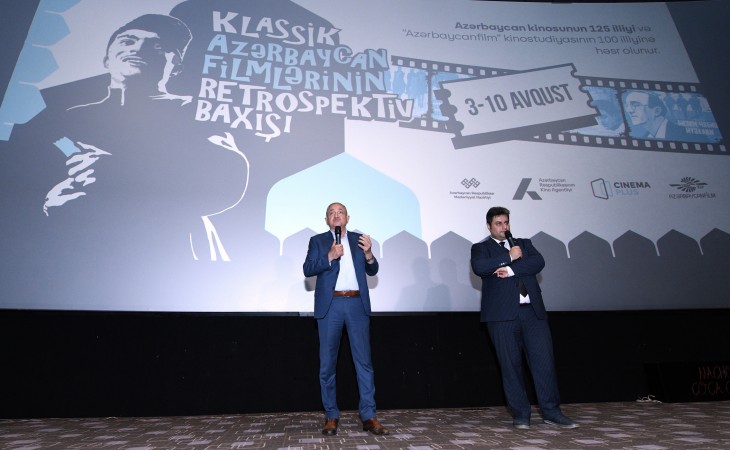 “Klassik Azərbaycan filmlərinin retrospektiv baxışı” adlı silsilə film nümayişlərinin açılış mərasimi olub