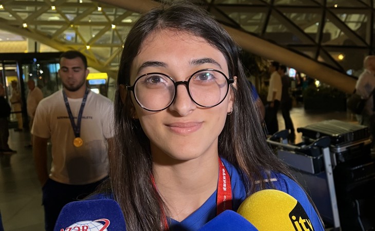 Universiadanın bürünc medalçısı: Nəticələrimizi daha da yaxşılaşdırmaq üçün bütün gücümüzlə çalışacağıq