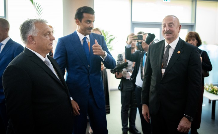 Prezident İlham Əliyev və birinci xanım Mehriban Əliyeva Budapeştdə atletika üzrə dünya çempionatının kişilər arasında 100 metr məsafəyə qaçış yarışının finalını izləyiblər 