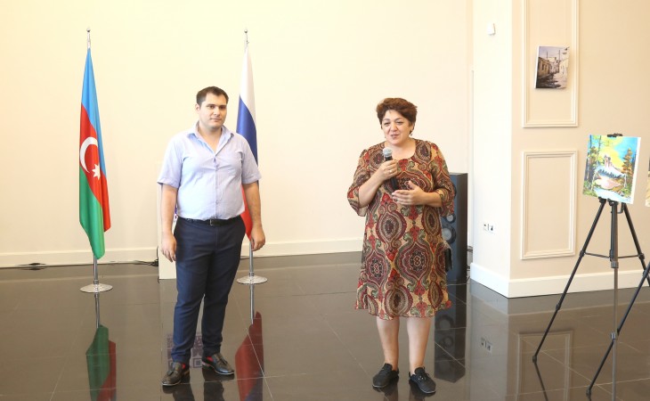 Bakıdakı Rus evində gənc istedadların sərgisi açılıb