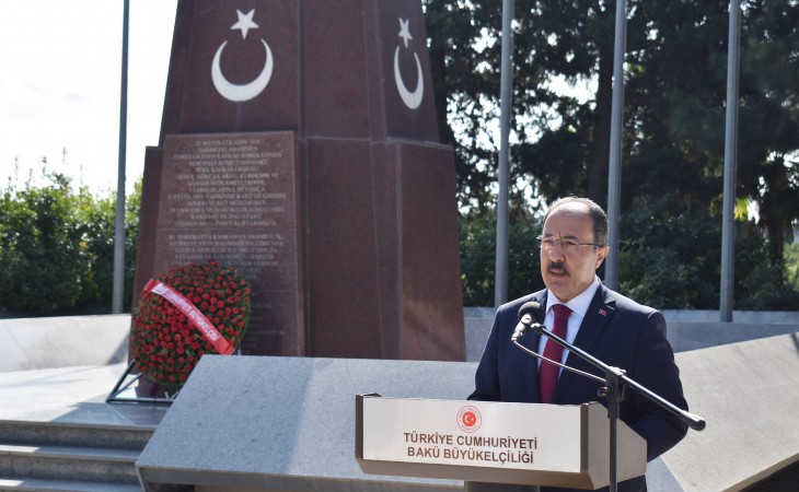 Cahit Bağçı: Türkiyə-Azərbaycan qardaşlığını, sarsılmazlığını inamla davam etdirəcəyik