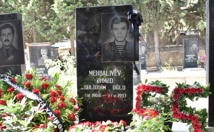 Birinci Qarabağ müharibəsi şəhidi Əhməd Möhbalıyevin xatirəsi anılıb