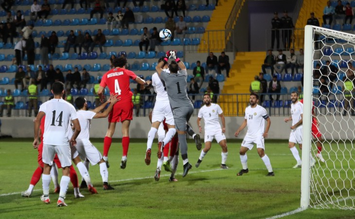 Futbol üzrə Azərbaycan yığması yoldaşlıq oyununda İordaniya millisinə qalib gəlib