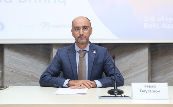 Rəşad Bayramov: Bakı Beynəlxalq Astronavtika Konqresi Azərbaycanı kosmos ölkəsi kimi tanıtmaq üçün böyük rol oynayacaq