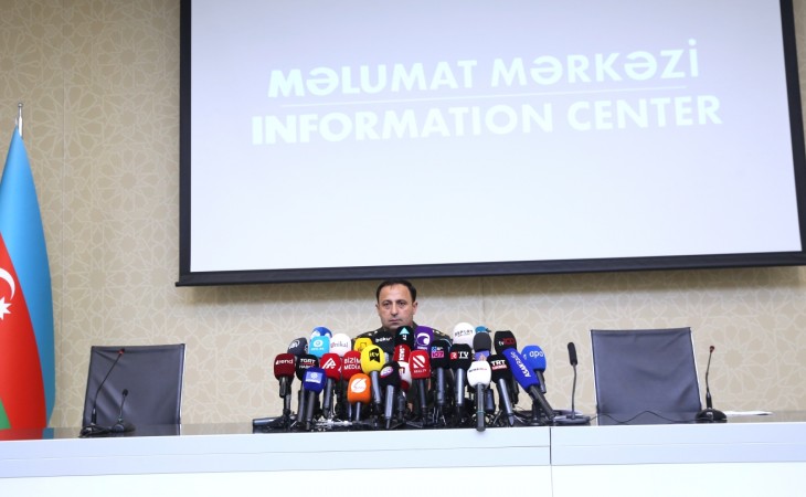 Müdafiə Nazirliyi Qarabağda keçirilən antiterror tədbirləri ilə əlaqədar növbəti brifinq keçirib