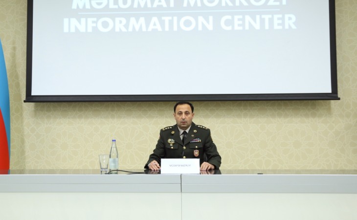 Müdafiə Nazirliyi brifinq keçirib