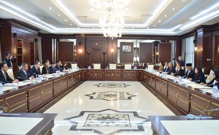Milli Məclisdə Asiya Parlament Assambleyasında təmsil olunan bir sıra nümayəndə heyətləri ilə görüşlər keçirilib