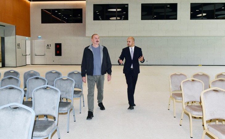 Zəngilan Konqres Mərkəzi Kompleksinin açılışı olub 