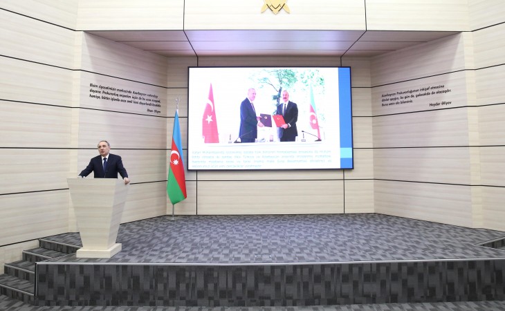 Baş Prokurorluqda Prezident İlham Əliyevin siyasi hakimiyyətə gəlişinin 20-ci ildönümü qeyd edilib