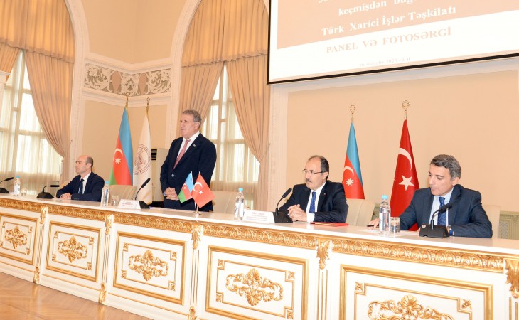 Türk Xarici İşlər Təşkilatının yaradılmasının 500 illiyi ilə bağlı tədbir keçirilib