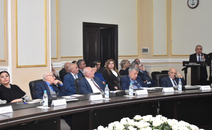 AMEA-da akademik Mahmud Kərimovun 75 illik yubileyinə həsr olunmuş elmi konfrans keçirilib