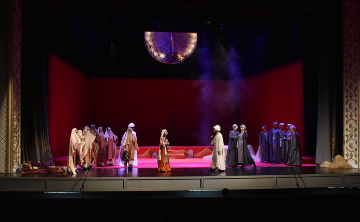 Akademik Musiqili Teatrda “Leyli və Məcnun” tamaşasına ictimai baxış olub