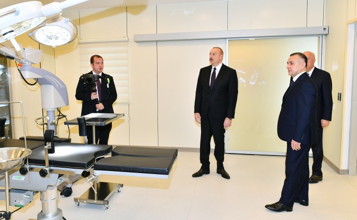 Sumqayıtda 2 saylı şəhər xəstəxanasının yeni binasının açılışı olub