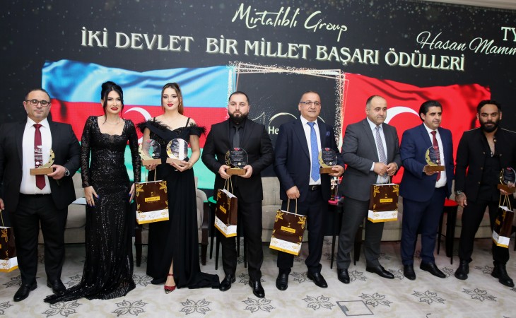 “Bir millət, iki dövlət” adlı mükafatlandırma mərasimində AZƏRTAC da təltif olunub