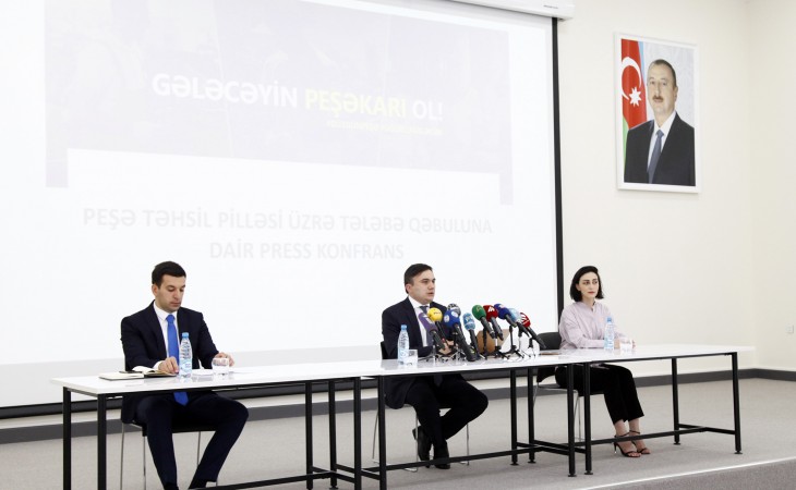Bu il 66 peşə təhsili müəssisəsinə qəbul aparılacaq
