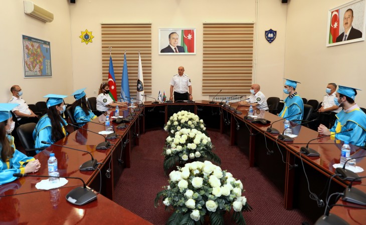 Gömrük Akademiyasının məzunlarına diplomlar təqdim olunub